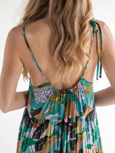 Drop Shipping Women Plus Size Casual Loose Bohemian <b>Long</b> Sleeve Rayon Print Stylish Women Maxi Dress for Resort Evening Wear - Product Image 3