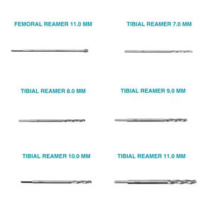 Juego de instrumentos de artroscopia de rodilla aprobados por CE ISO, ACL, PCL, meniscal, equipo ortopédico quirúrgico, Kit de reconstrucción/ - Product Image 2
