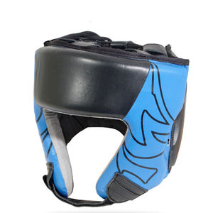 ชุดป้องกันศีรษะทำจากหนัง MMA แบบเต็มหน้าออกแบบโลโก้ได้ตามต้องการ - Product Image 2