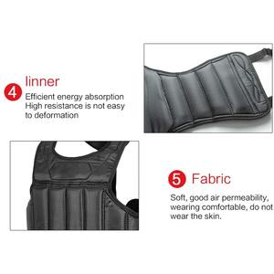 OEM Adjustable Blue Boxing Chest Guard Custom Logo Made In Pakistan MMA Use Leather Dummy-Type Made By Pakistan - Product Image 4