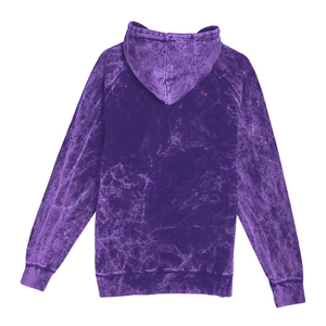 Sweat à capuche en coton 100% surdimensionné avec impression vintage délavée à l'acide, broderie 3D, respirant, personnalisable, 400g, pour homme, hiver - Product Image 6