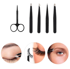 Pince à épiler professionnelle ANAAIF pour sourcils et cils, outils de précision pour l'épilation et la pose de faux cils - Product Image 6