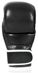 Gants de boxe en cuir uni 10oz 12oz 14oz 16oz pour hommes professionnels pour l'entraînement de MMA et Kick Boxing - Product Image 3