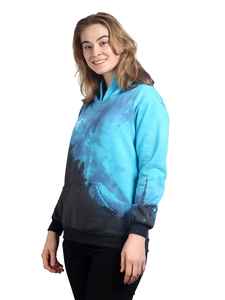 เสื้อสเวตเตอร์มีฮู้ดสำหรับผู้หญิงใส่ในฤดูหนาวสไตล์ลำลองผ้าฝ้ายลายธรรมชาติมาใหม่ - Product Image 2