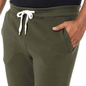 Alta calidad 100% algodón hombres Jogger pantalones tamaño de Color personalizado transpirable secado rápido pantalones y pantalones de chándal - Product Image 3