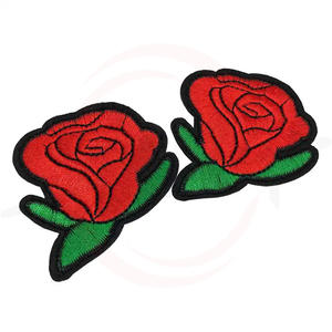 High Quality Heat Press Embroidered Patch Colorful Laser Cut Edge <b>Sequins</b> Iron-On Style PVC Canvas <b>Material</b> 3D Customizable Logo - Product Image 6