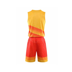 Precio al por mayor Uniforme de baloncesto Diseña tu propio logotipo Uniforme deportivo de verano caliente - Product Image 3