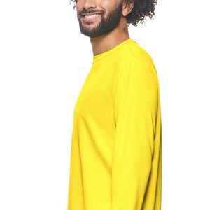 Chemise à manches longues tendance pour homme en coton/polyester, confortable, respirante, écologique, infroissable, pour le travail, les occasions décontractées et formelles - Product Image 5