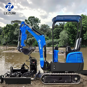 免费送货廉价中国新款DY12E 1.2吨节能履带式微型迷你电动操纵杆挖掘机待售 - Product Image 1