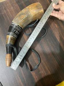 Corne à boire Viking Horn, meilleure qualité avec polonais brillant de l'Inde PAR HF CRAFTS - Product Image 3