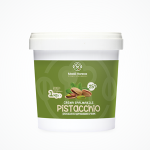 Pâte à tartiner aux pistaches crues Madò 1 kg en seau plastique - Horeca - Product Image 2