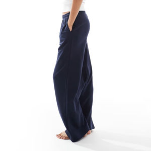 Pantalons de survêtement pour femmes sur mesure en gros, nouveau style, coton lourd, pantalons de sport et de streetwear, pantalons de survêtement amples et évasés - Product Image 2