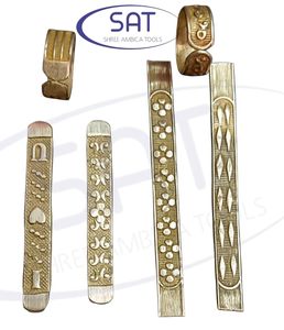 SAT สายไดคัทสำหรับประดับทำเครื่องประดับสีทองเงินแท้ขอบตัดสำหรับทำสร้อยข้อมือกำไลข้อมือแม่พิมพ์ติกิสถานดูไบยูเออี - Product Image 4