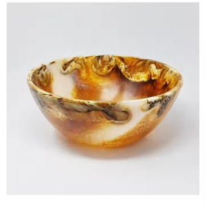 Nouveaux bols de service au design artisanal en résine polie, vaisselle de qualité supérieure 2025 pour servir des soupes, des nouilles, des bols - Product Image 6