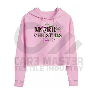 Crop <b>Top</b> Hoodie Women Clothing Blank Cropped Hoodie 2026 Custom <b>Ladies</b> Female Casual Set Hoodie For Woman - Product Image 1