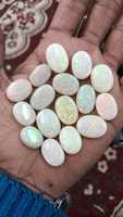Opale synthétique doublette de qualité AAA, taille ovale, effet de couleur, marque H GEMS, prix de gros par lot, pierre de naissance pour femme, Rajasthan
