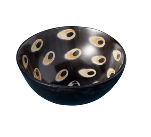 Vaisselle corne servant salade fruits bol ustensiles de cuisine style table à manger décor maison et cuisine salade de légumes et fruits bol - Product Image 2