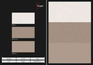 Carreaux muraux en céramique 300x600mm, élégance intérieure, pour salle de bain et cuisine, finition brillante ou mate, texture effet sucre, design mural intérieur luxueux. - Product Image 2