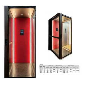Mini-ascenseur domestique sans engrenages ni gaine, ascenseurs personnels de luxe sur mesure, gain de place <span class=keywords><strong>pour</strong></span> petite villa, <span class=keywords><strong>prix</strong></span> fabricant - Product Image 3