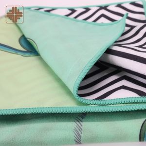 Taiwan Luxe Durabilité 100% Serviette de plage Jacquard personnalisée lourde - Product Image 3