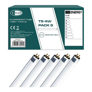 Tube fluorescent miniature T5 4W à économie d'énergie - Product Image 2