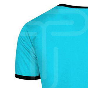 Camiseta informal de manga corta con cuello redondo de alta calidad para hombre, estilo de patrón personalizado con camiseta de técnica teñida lisa - Product Image 5