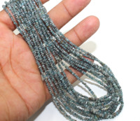 100% perles de diamant bleu naturel pierre non coupée et matériel de perle pour bracelets et colliers en gros quantité en vrac disponible