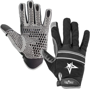 Leather Safety Working Hand Protective Mechanic Gloves Custom Logo Heavy Duty Winter Mechanic Gloves - Product Image 5