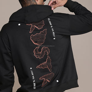 Fit2Fight Pull à capuche personnalisé à cordon de serrage très vendu, pull à capuche uni surdimensionné en polaire, fermeture éclair, pull à capuche de haute qualité pour hommes - Product Image 2