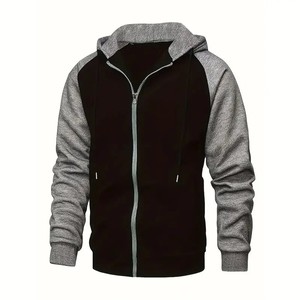 Sweat à capuche zippé pour homme GAF, hiver, haute qualité, unisexe, 100% coton polaire, séchage rapide et respirant, vente en gros, personnalisable - Product Image 2