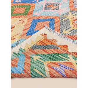 Alfombra Kilim de Maimana, Afganistán, 147 x 99 cm, Alfombras y Juegos de Alfombras - Product Image 3