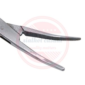 ผู้ถือเข็มมืออาชีพทางการแพทย์ผ่าตัดผู้ถือเข็มตรงสําหรับคีมผ่าตัด - Product Image 2