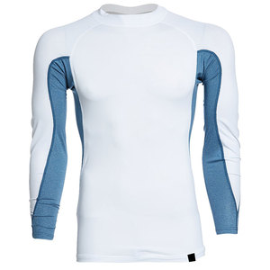 Chemises de compression pour hommes à manches longues de couleur unie, logo personnalisé, nouveau style de chemises de compression pour hommes - Product Image 1