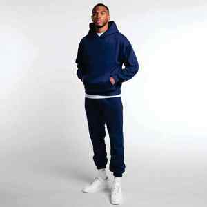 100% coton hommes sweats à capuche et sweats en gros Top qualité poids lourd coton français éponge 420G Streetwear - Product Image 5