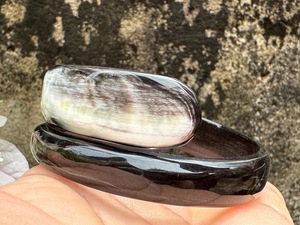 Brazaletes de Cuerno de Búfalo Natural, Joyería Artesanal de Cuerno de Búfalo - Product Image 6