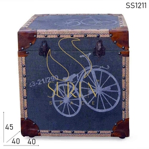 Latest Designer Unique Commercial Other Design Indian Handmade <b>Box</b> Furniture Trunk Style <b>Mail</b> Packing SS3000 - Product Image 5