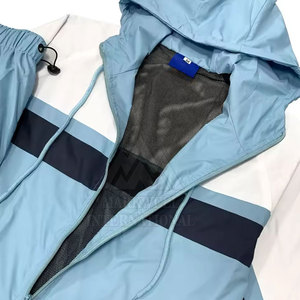 ชุดออกกำลังกายวิ่งออกกำลังกายน้ำหนักเบาชุดกันลมเข้ารูปกันน้ำชุดกันลม2ชิ้น - Product Image 3