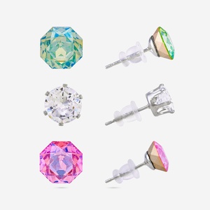Trendy Vintage <b>Stud</b> and Drop <b>Earrings</b> Geometric and Religious Design Mainly Made of Brass and Alloy for Party and Gift - Product Image 3