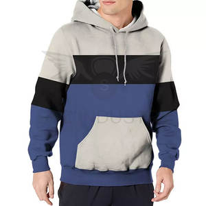 เสื้อสเวตเตอร์มีฮู้ดโอเวอร์ไซส์แบบสวมโลโก้ออกแบบได้ทั้งชายและหญิงแฟชั่นขนาดพลัสไซส์สำหรับฤดูใบไม้ร่วง - Product Image 3