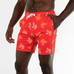 Toile Tissu Hommes Board Shorts Plage Surf Taille Moyenne Anti-Rides Spandex Stretch Écologique Élégant Look Classique - Product Image 4