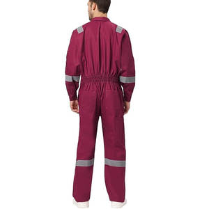 Combinaison de travail haute visibilité à manches longues, service OEM, fournie par l'usine, en vente - Product Image 5