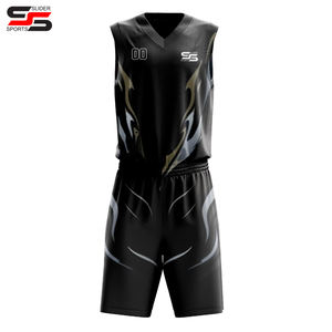 Uniformes de basket-ball professionnels Uniformes de basket-ball personnalisés par sublimation complète pour uniformes de basket-ball en gros - Product Image 1