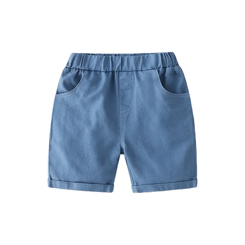 Casual Bright Color Boys Shorts Girls Knee Length Trousers Toddler Baby Trousers Outfit Summer Children's Clothes