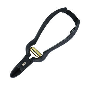 Cortaúñas Profesional Negro de 14 cm con Punta Curva y Abertura de Mandíbula Ancha para Uñas Encarnadas y Gruesas |   Cuchilla de Podología de Acero con Alto Contenido de Carbono - Product Image 3