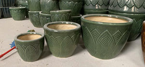 เครื่องเคลือบดินเผาเซรามิกขายดีเครื่องประดับโต๊ะทำด้วยมือสำหรับในร่มบ้านหรูหราห้องรับแขกโรงแรมงานสวน - Product Image 4