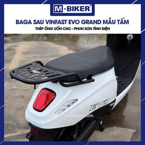 Plaque d'échantillon pour porte-bagages et sacoches de moto M-Biker Vinfast Evo Grand, compatible avec les supports à anneaux - Product Image 2