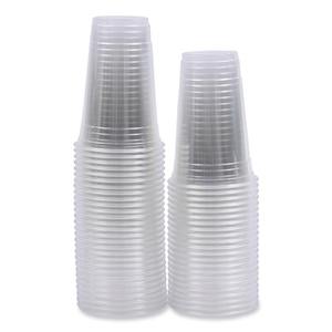 Boardwalk 20 Oz. Vasos Fríos Transparentes de Plástico PET para Fiestas, 50 por Paquete, 20 Paquetes por Caja (20 Paquetes/Caja) - Product Image 1