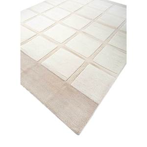 Alfombras de Lana Zuri Ivory, Anudadas a Mano, con Patrones Geométricos y Abstractos, Alfombras Grandes para Habitaciones, Alfombras 3D para el Hogar AKWL-1789 - Product Image 2