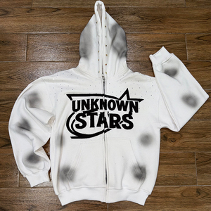 Sudadera con Capucha y Cremallera de Corte Regular, Suave y Cómoda, 100% Algodón, para Hombre, Invierno, Lisa, Estilo Vintage, MOQ Bajo, Nueva Llegada - Product Image 1