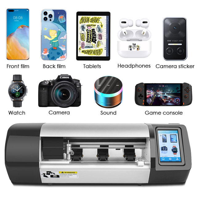 Professional WiFi Cloud Database Automatic Screen Protector Cutter for iPad Tablet Laptop Mobile Phone TPU Film Cutting Machine